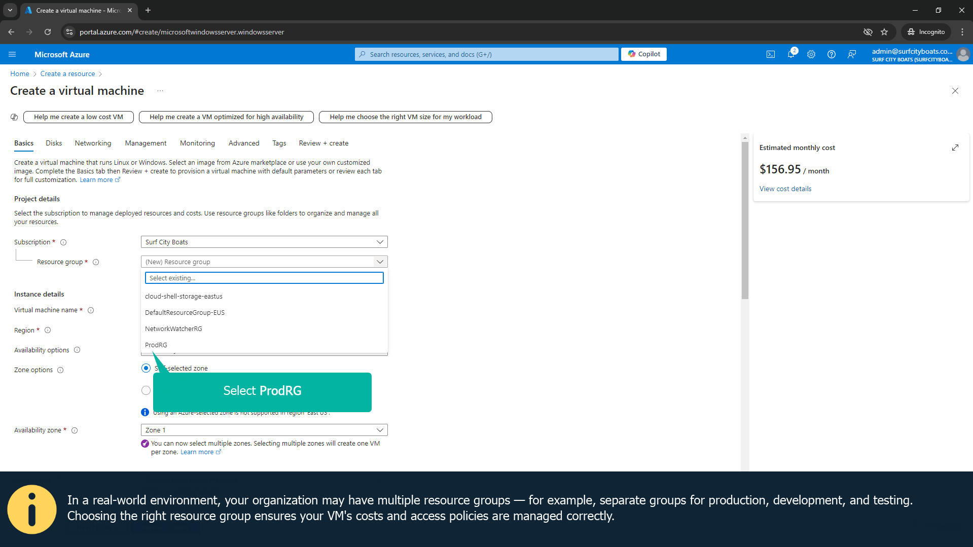 labIT PRO — Deploy a Virtual Machine lab simulation
